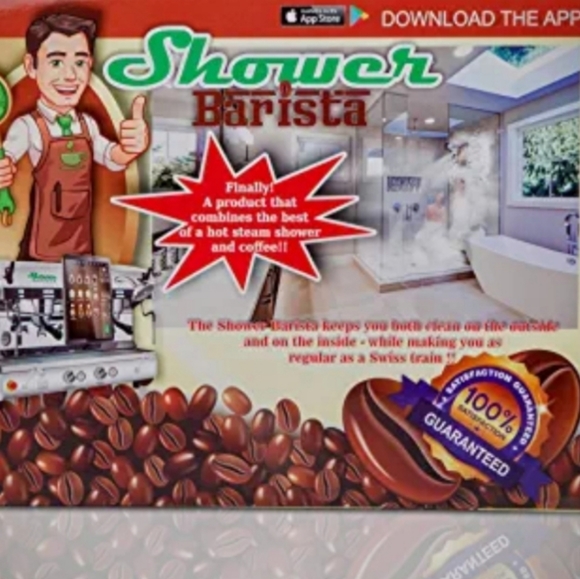 (NIP) Prank Gifts, Inc. Shower Barista Prank Gift Box (2) Per Purchase - Picture 2 of 7